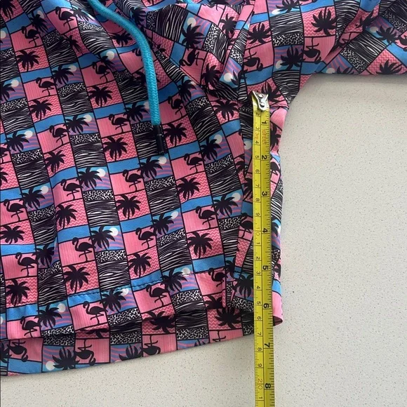 WeSC Zack Paradise Lost Scenery AOP 5" Swim Trunks. - Picture 9 of 10